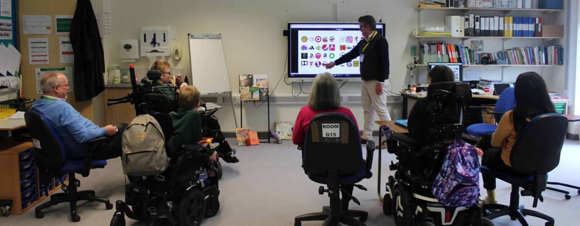 Treloar school students take part in a careers week activity