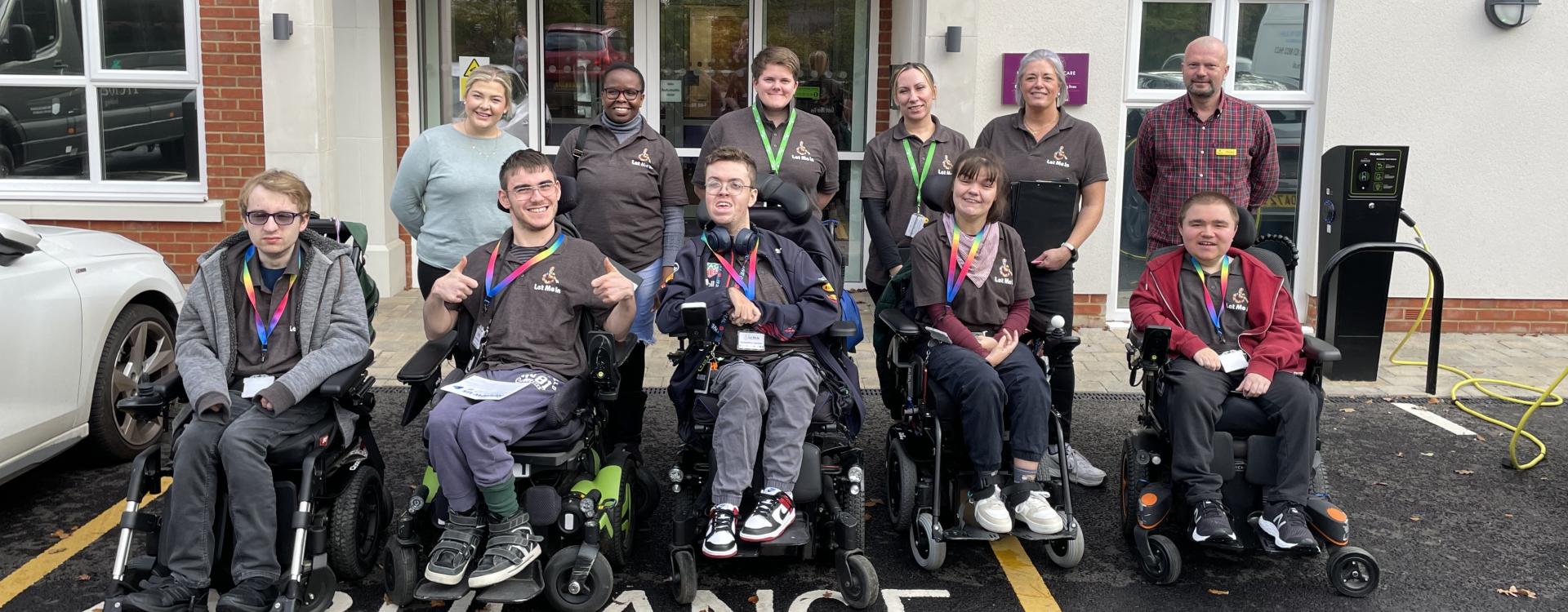 Let Me In Student enterprise visits Hamberley Camberley 