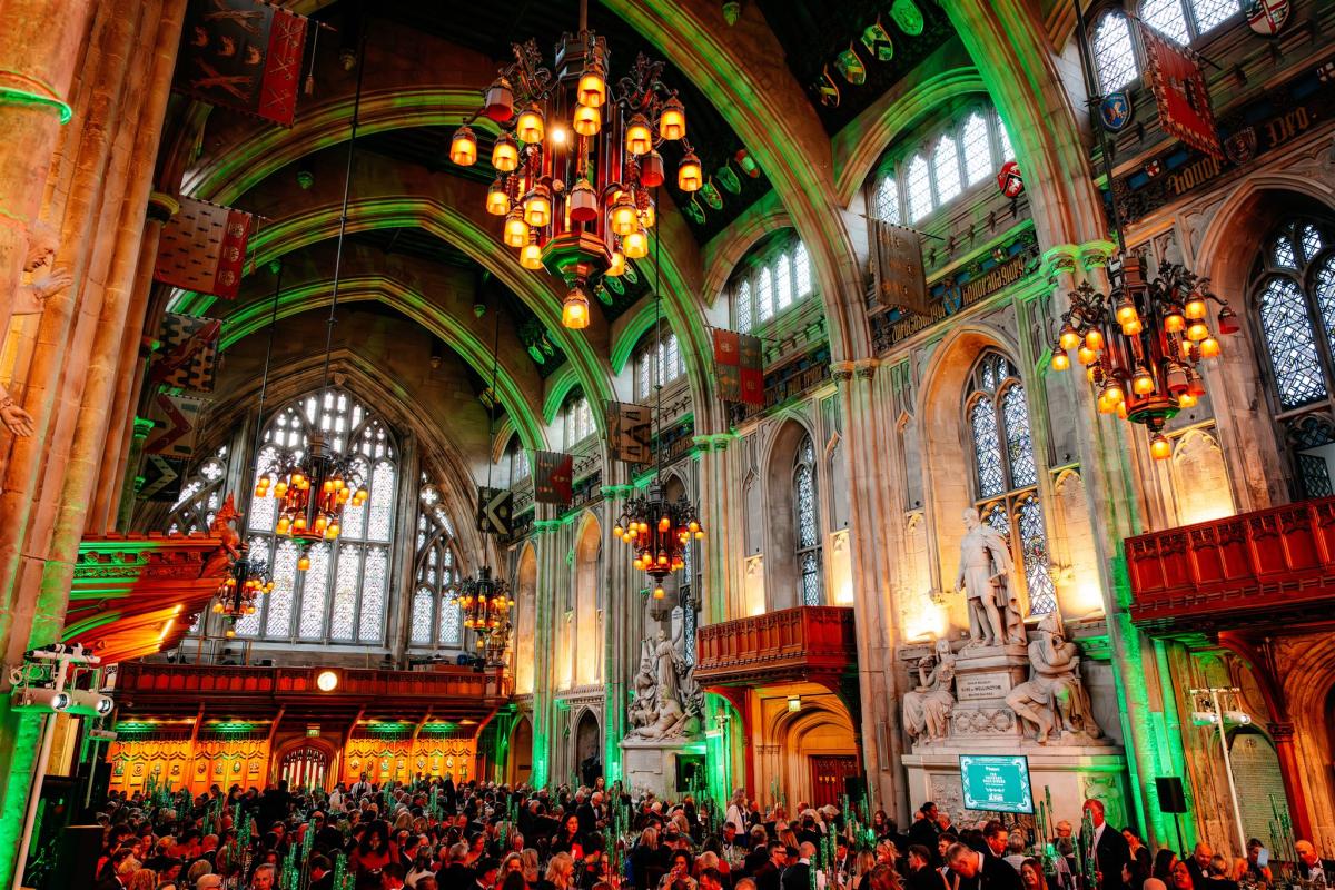 Guildhall with guests
