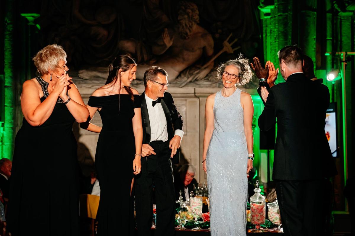 Guests playing Heads or Tails