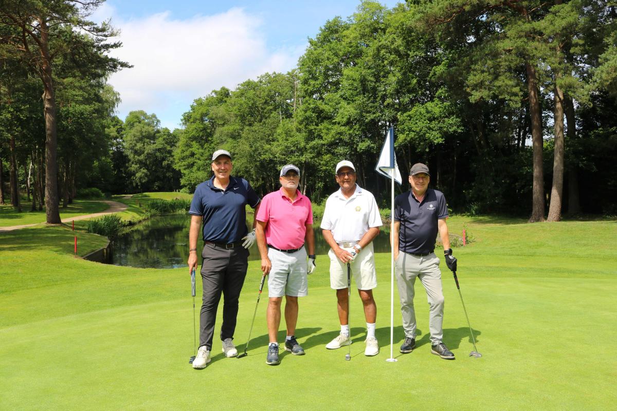 Golfers on the course