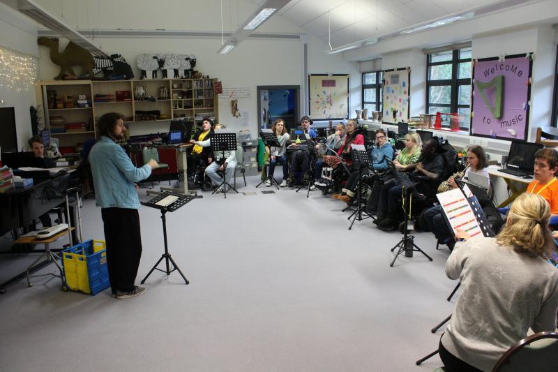 Clarion Trio and Treloar College Open Orchestra workshop