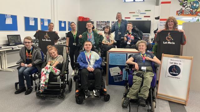 Treloar's Let Me In students