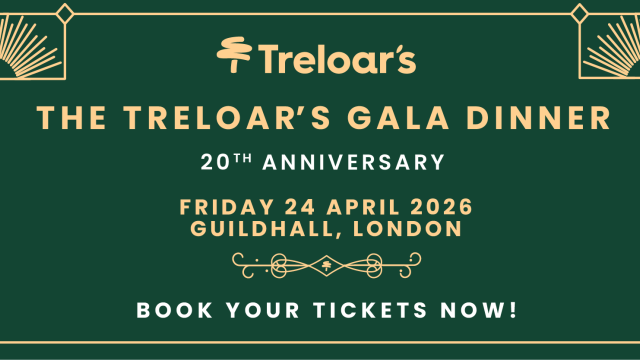 The Treloar's Gala Dinner, 20th Anniversary, Friday 24 April 2026, Guildhall London, Book Your Tickets Now!