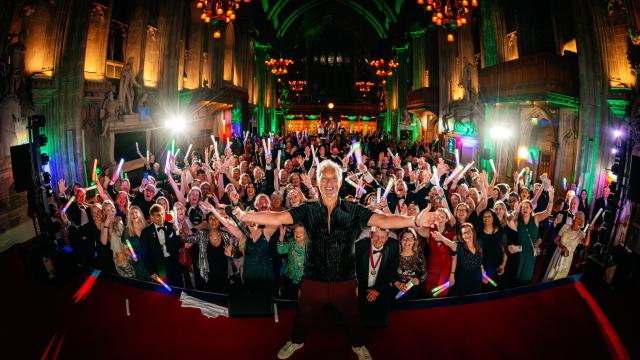Martin Kemp with crowd behind at The Treloar's Gala Dinner 2026