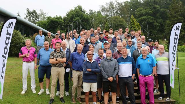 Group image of golfers