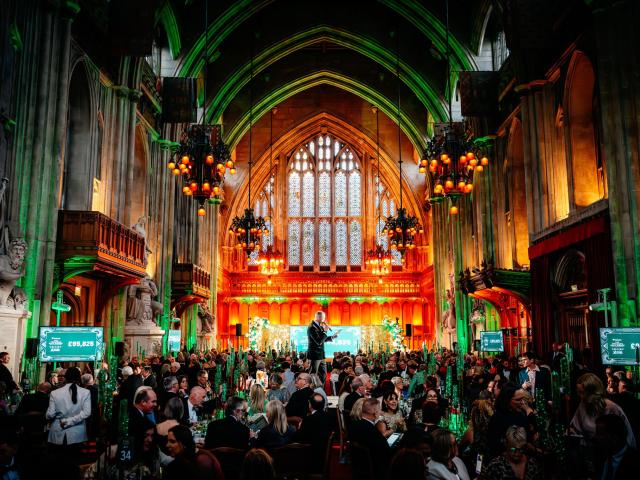 The Guildhall with guests