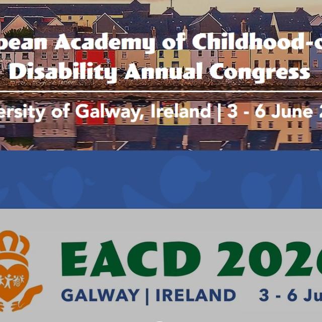 European Academy of Childhood Disability Annual Congress graphic