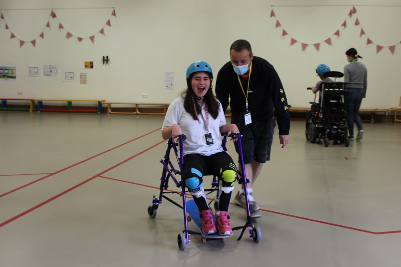 Adapted Skateboarding Sessions took place at Treloar's.
