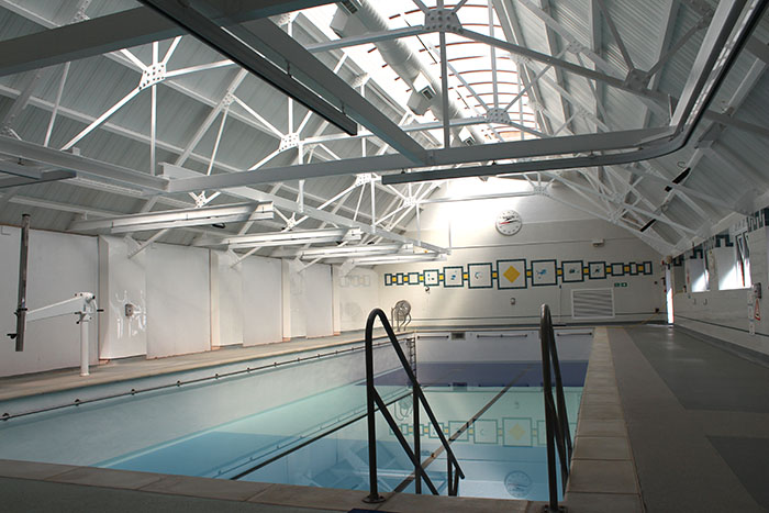 refurbished swimming pool