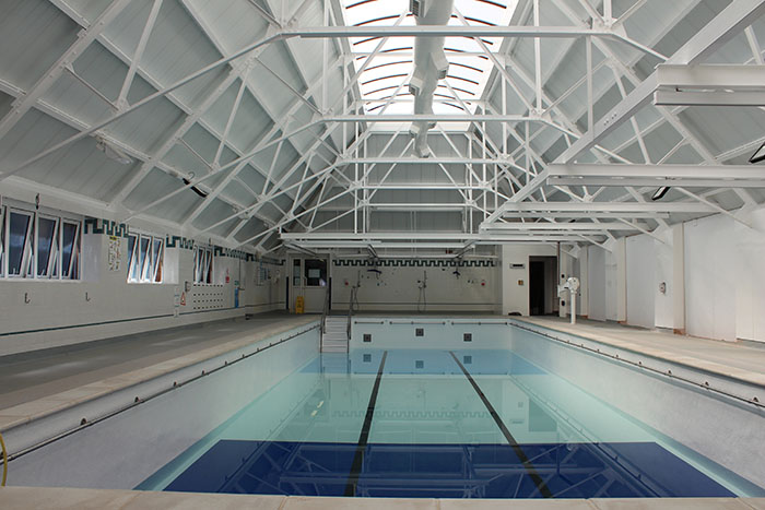Giving Tuesday story: refurbished swimming pool