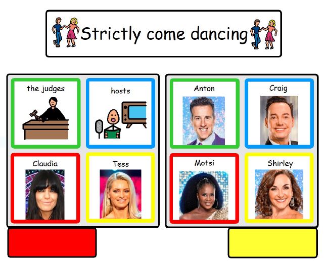 Strictly Come Dancing communication tool