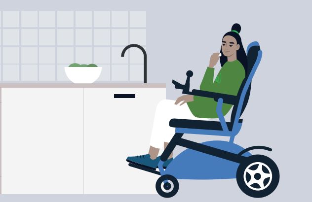 Accessible accommodation visual